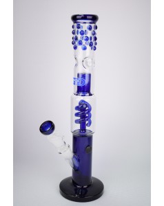 Бонг скляний Grace Glass Cane Blue H: 38cm